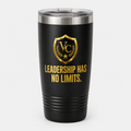 Victor Cannon Leadership “Leadership Has No Limits” Insulated Tumbler – 20 oz