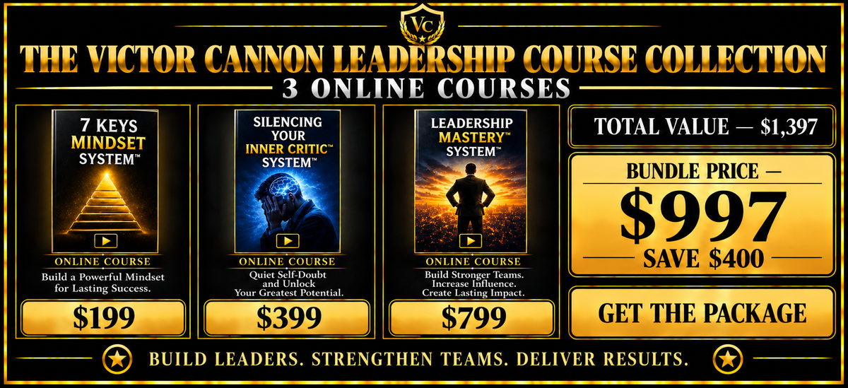 The Complete Victor Cannon Transformation System Courses Only™